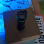 UV light turning other flashlights on?
