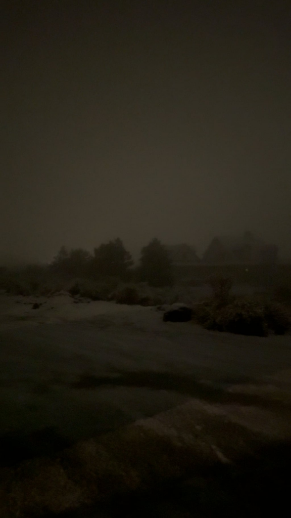 Fog + Snow + LEP = Unreal Beamshots