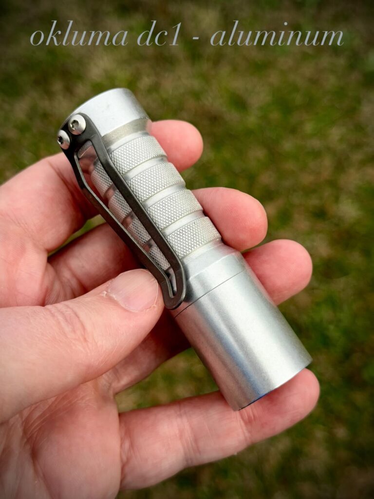 Okluma DC1 - Aluminum. One of my favorites!