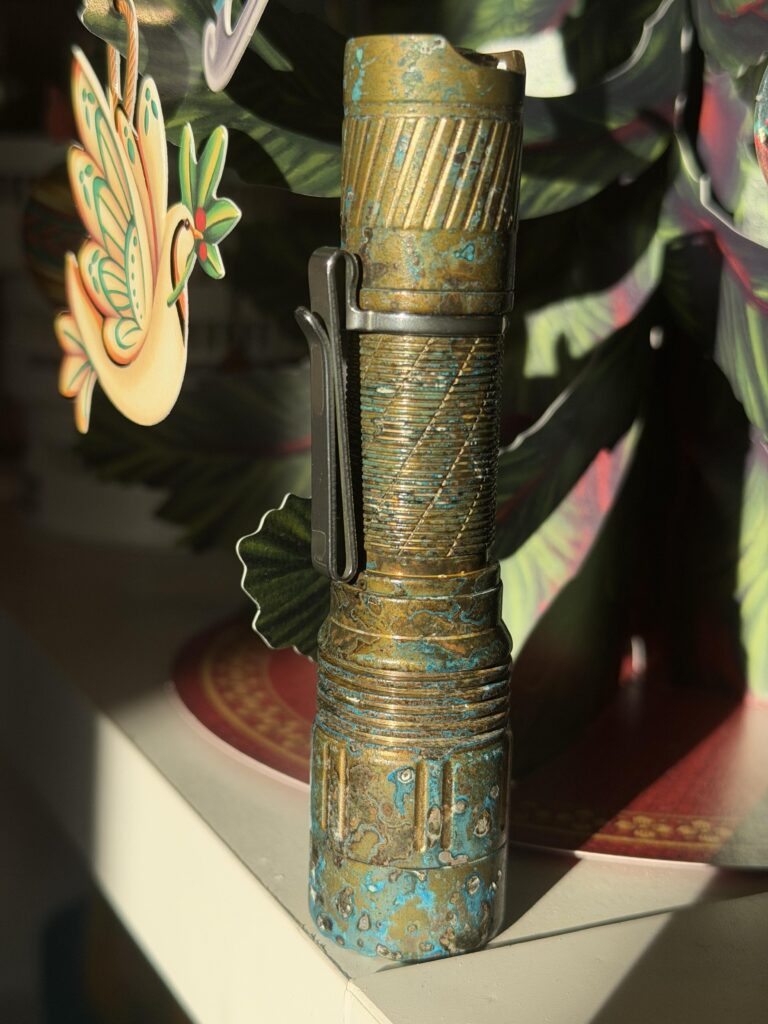 Brass Forced Patina