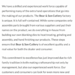 Bear & Son Really Made in USA???