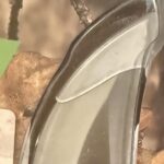 White area/spots on blade edge (Mossy Oak Bowie)