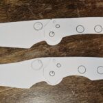 I'm planning on destroying another Civivi Vision FG. Which way would you do it? What would you change? Either of these plans would remove about 1/2" off each of the blade and handle.