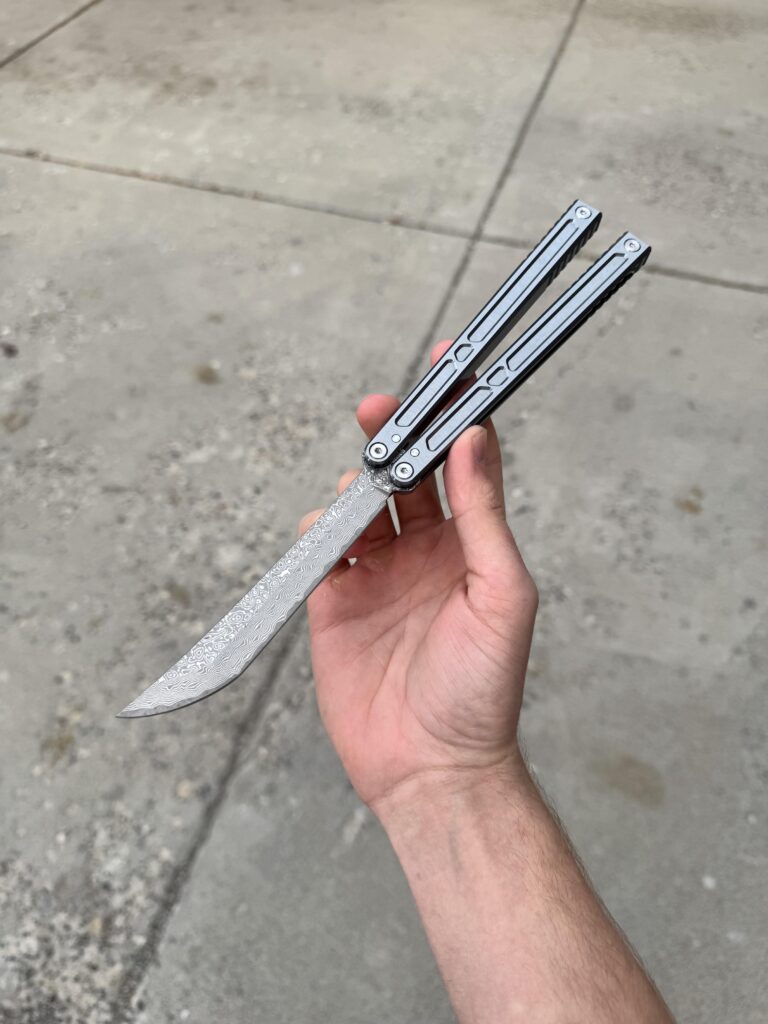 Damascus zinnia made by me