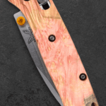 Stablized elder burl scales custom made for the Bugout 533.