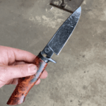 Recently finished custom hunting knife
