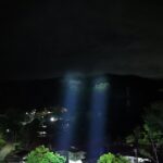 Drone Beamshot Wurkkos TD01C vs Convoy L21B (840 meters)