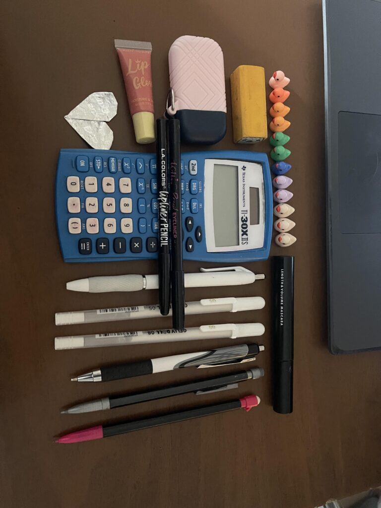 My top pocket of my backpack