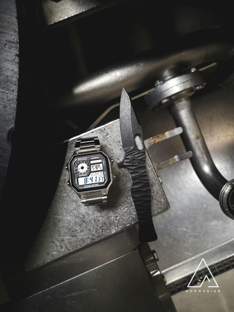 Urbanedcsupply x John Demko Urban Castellan Blackwashed Rock Ti and Casio Royale