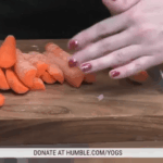 Cutting carrots on live TV is a bad idea