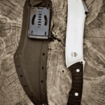'Rajawali' by SHADE Indonesia. Sleipner steel, Micarta handle scales, Kydex sheath
