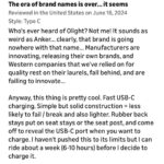 Funny review I saw for an Olight bike tail light “Who’s ever heard of Olight?”
