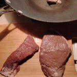 Playing with a new knife I got for Christmas! 🍻