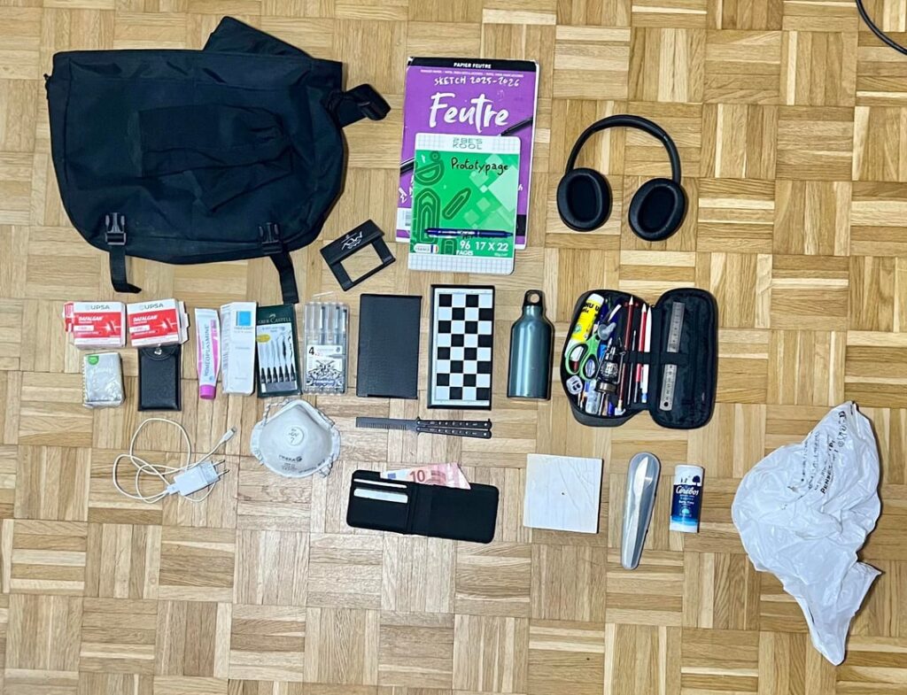 Tell me, who do you think I am, my work and my life knowing this is my bag ?