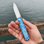 Nothing like having your favorite knife with your favorite finish in your favorite place 🌊