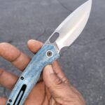 Blue micarta Monday