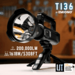 Does the emiono ti-36 really produce 200k lumens