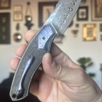 CKF Daveless Damasteel with Zircuti…..she’s a looker!