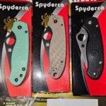 Three Spyderco's given to me by a very dear friend!