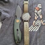 Saturday's #edc . . . Vosteed Acorn and Bulova Hack