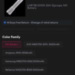 battery for m21b lhp73b