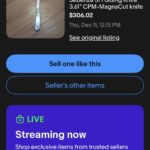 Fake Sebenza on eBay! I messaged the seller and pointed out the many clues as to how to spot it as a fake yet they still sold it. For $300. Beware folks.