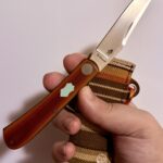 It’s 8 o’clock, but who’s counting? Micarta Monday, I’m on time! 😂