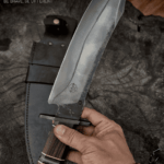 Let's see those big blades! Here's a 12 inch 5160 beast called the 'Yakuza II'