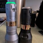 Update on the Thor 2 v2 vs the v1. The v2 is also shorter. The black one is the v2 with pictures of both the 18350 tube and the 18650 tube compared to the v1 with the 18350 tube.