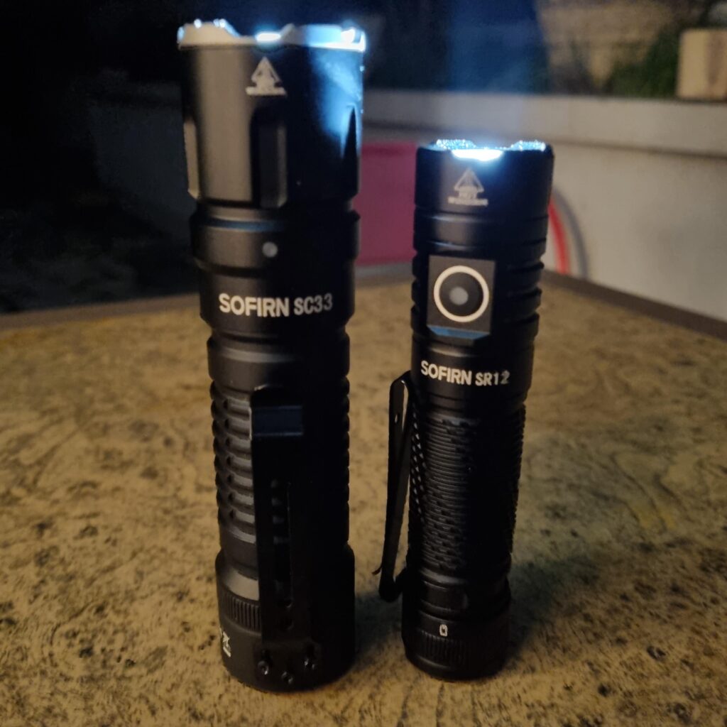 Sofirn SC33 vs SR12