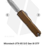 UTX-85 for small sebenza 31