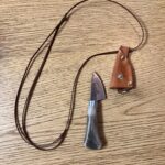 Antler Handle Neck Knife