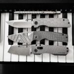 Gots! The new Zorn by Steve at One Track Mind has a crazy cool milling pattern that I lack the geometric vocabulary or the brain capacity to describe. With the compound grind blade, this thing is just so nice on the eyes.