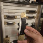 My carry knife for the next few days; a Christmas Buck from '76