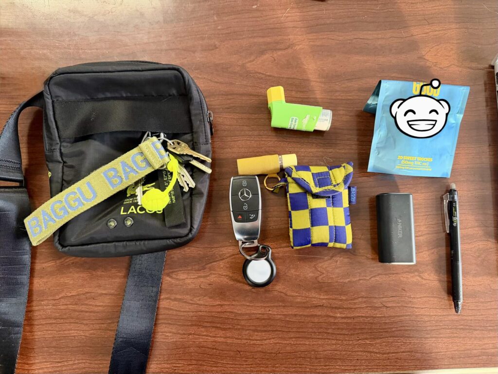 judge me by my Friday bag 🫣