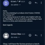 Short tubes for Convoy S7 incoming. And oh yeah Simon is awesome