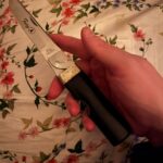 Showing off this folding Fury tanto.