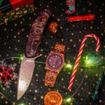 The copper carbon fiber setup with the civivi Incite & my Own mod