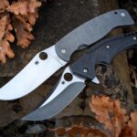 Spyderco K2 and Mamba