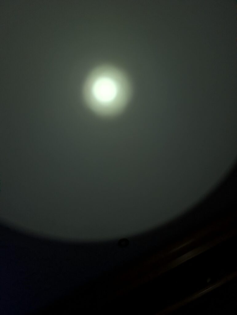 Is this a normal beam pattern for a 3x21d?