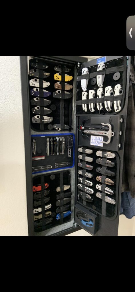 In wall safe storage system