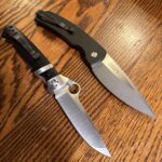 Spyderco subhilt d/a auto converted by Butch (rip) & Protech magic 2 first production run. Two of my favorite autos that I own