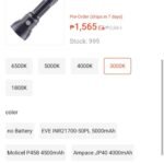 Which tint for LH37B on the M21k?