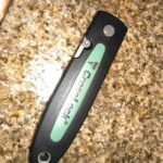 Crosslock folding buck knife gifted to me