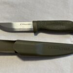 My Mora has some new competition for my budget bushcraft/overlanding shenanigans - Cold Steel Finn Hawk