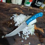 Bark River Fox River Trailing Point helping make dinner