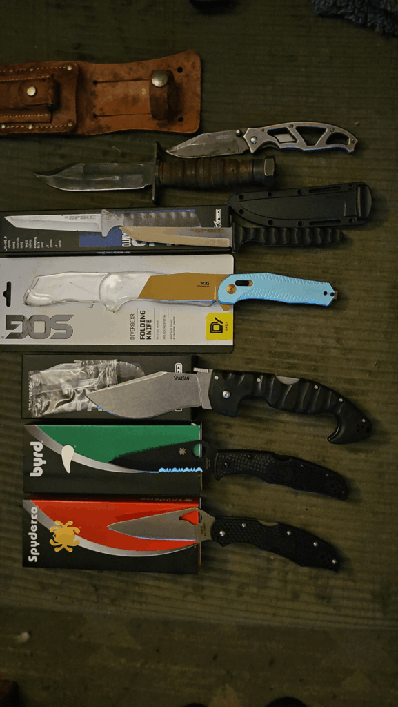 My new knives and edc