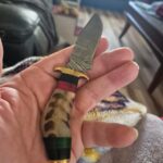 My grail knife! Totally legit Damascus