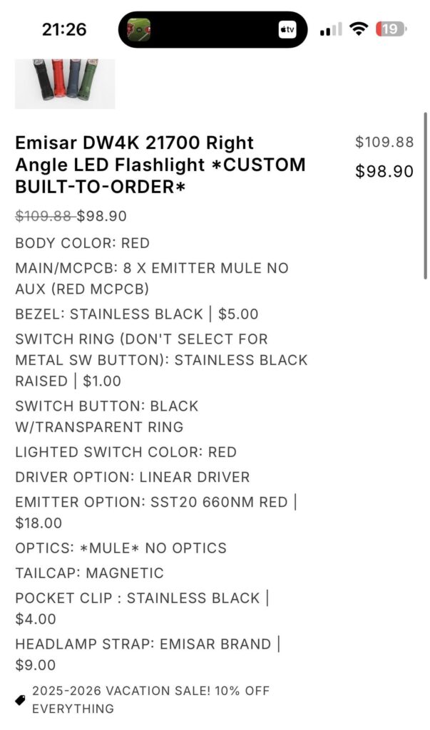 Need Advice - Red Headlamp