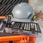 New headlamp/worklught setup. Because work is always in the dark.